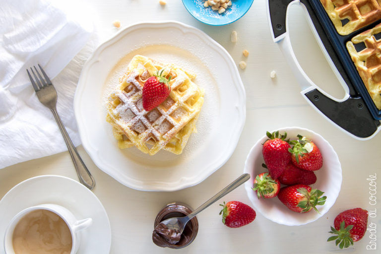 Waffle fatti in casa