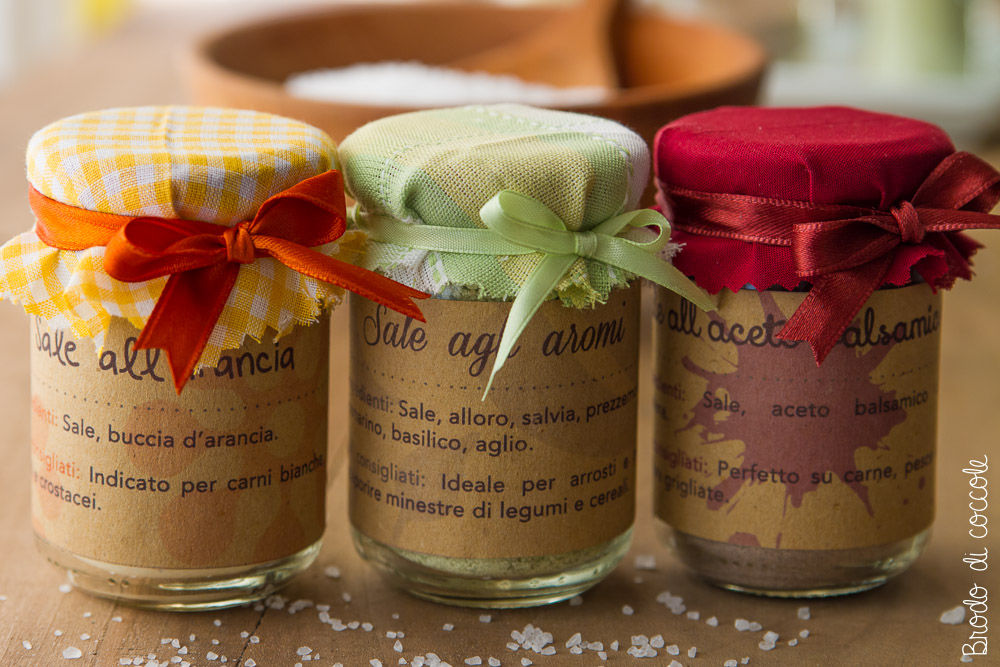 Sale aromatizzato fatto in casa