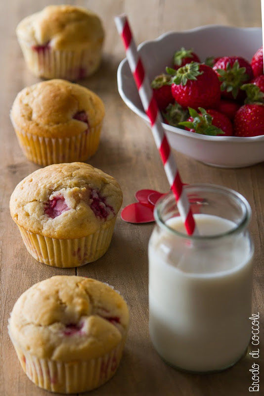 Tortini panna e fragola