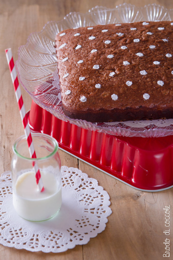 Torta al cioccolato e panna acida