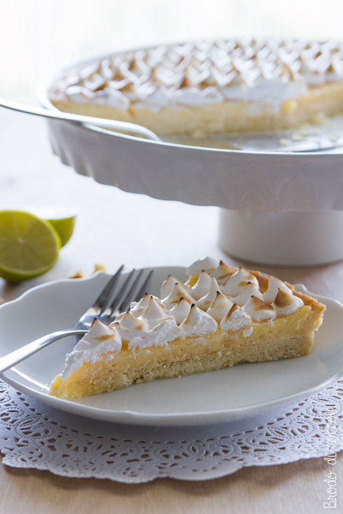 Crostata meringata a l lime