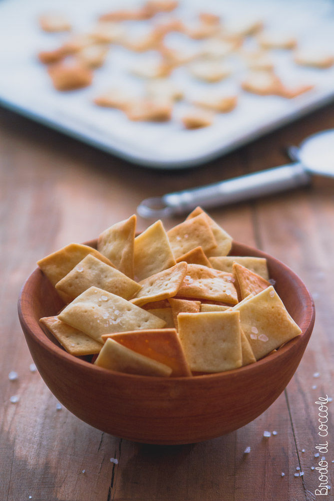 Cracker veloci fatti in casa - Brodo di coccole