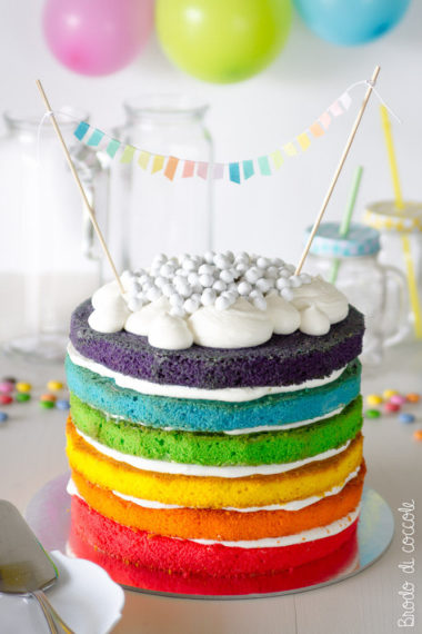 Rainbow cake (la torta arcobaleno)