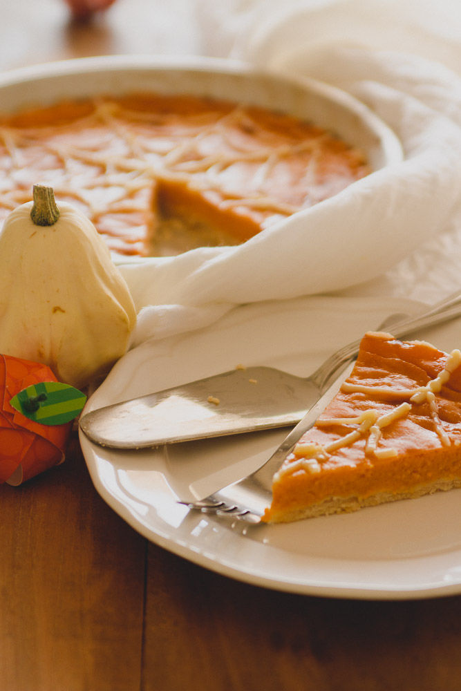 Pumpkin pie per Halloween