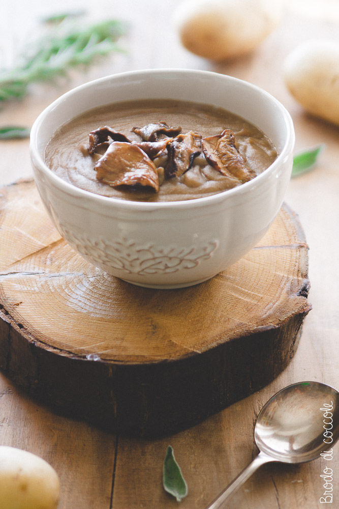 Crema di patate e porcini