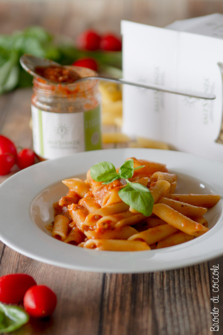 Penne allo scarpariello (con prodotti Salessenza)