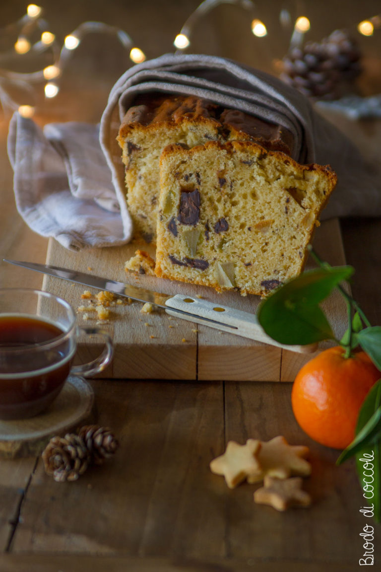 Plumcake arancia e cioccolato