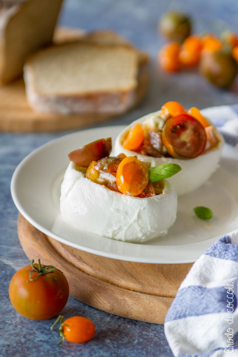 Cestini di mozzarella