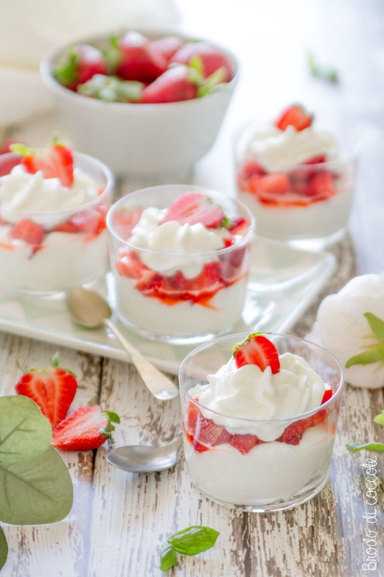Mousse allo yogurt
