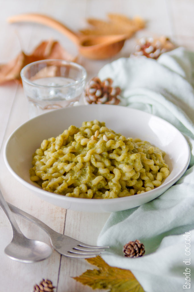 Pasta al pesto di broccoli