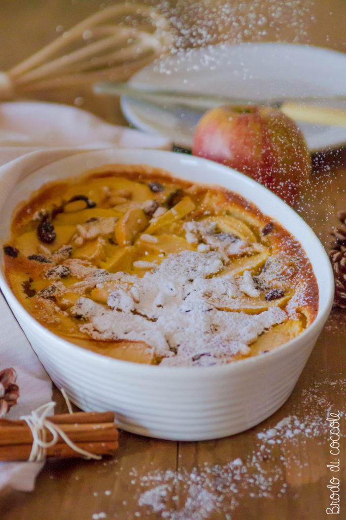 Clafoutis di mele