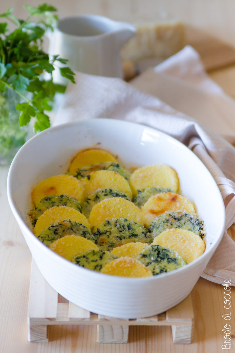 Gnocchi alla romana bicolore