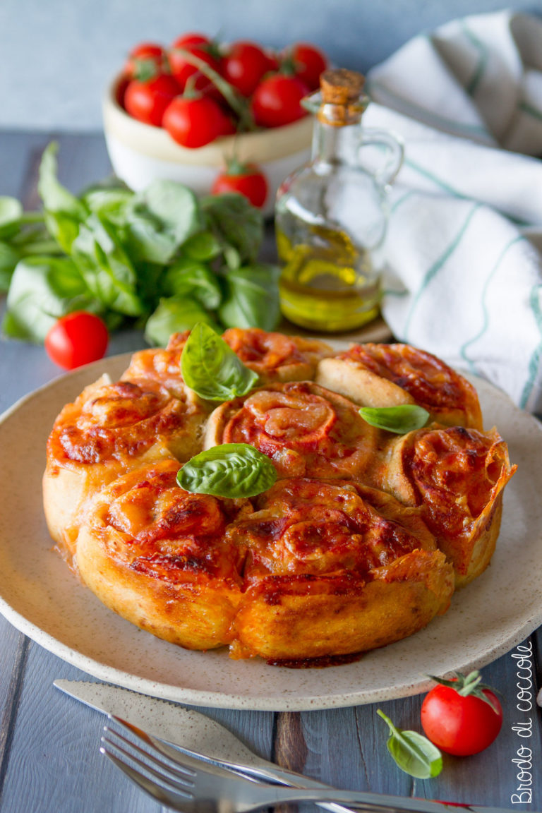 Torta di rose salata