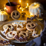 Biscotti scheletrini per Halloween