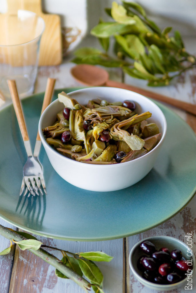 Carciofi affogati