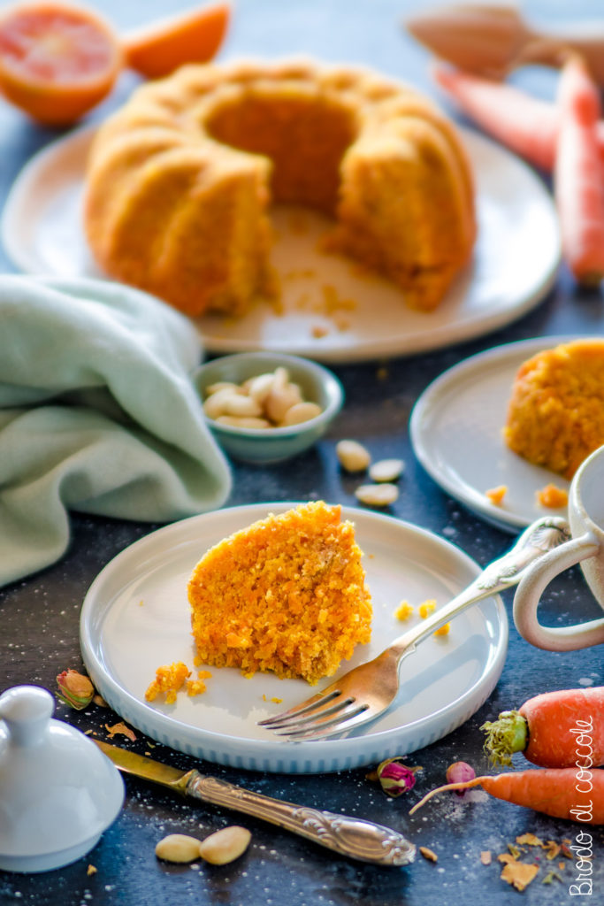 Torta di carote all'acqua