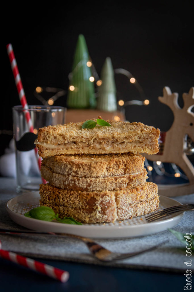 Mozzarella in carrozza al forno