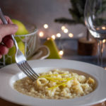 Risotto con calamari e limone