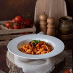 Pasta con sugo di pesce spada