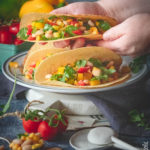 Tacos con fagioli