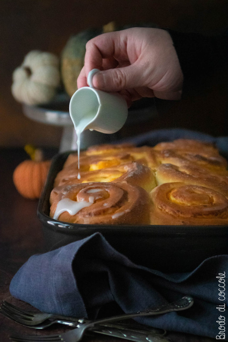 Girelle di brioche alla zucca