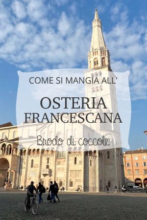 Come si mangia all’Osteria Francescana