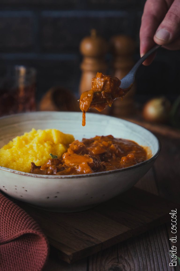 Spezzatino di manzo ai funghi