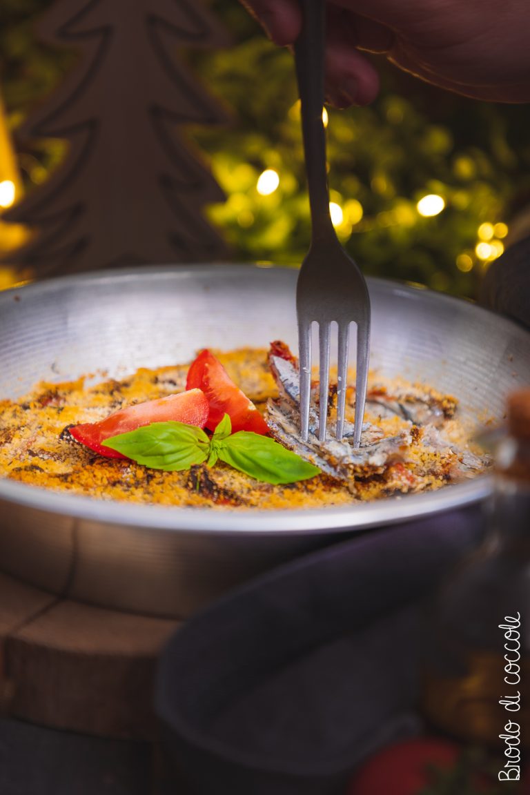 Alici in tortiera