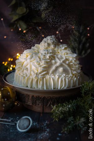 Zuccotto cappello di Natale (Winter hat cake)