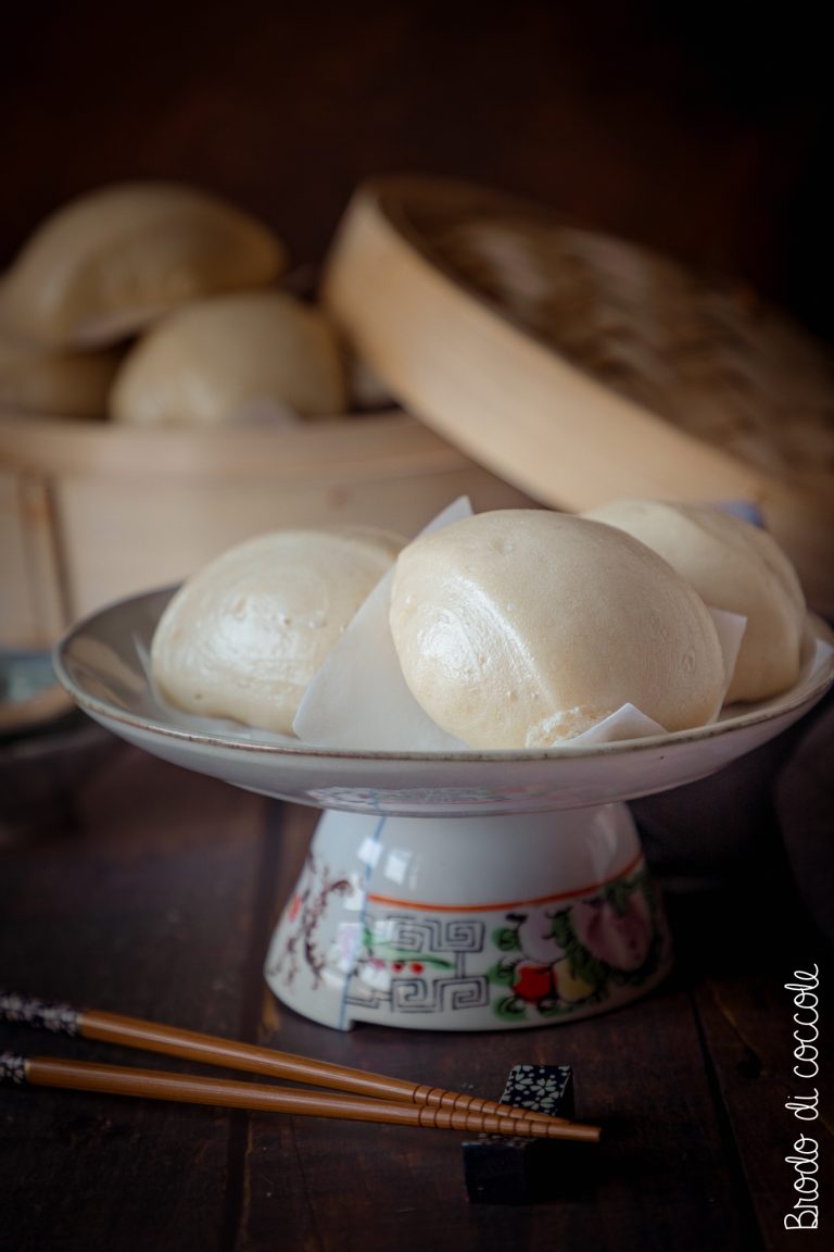 Panini cinesi al vapore (Mantou)