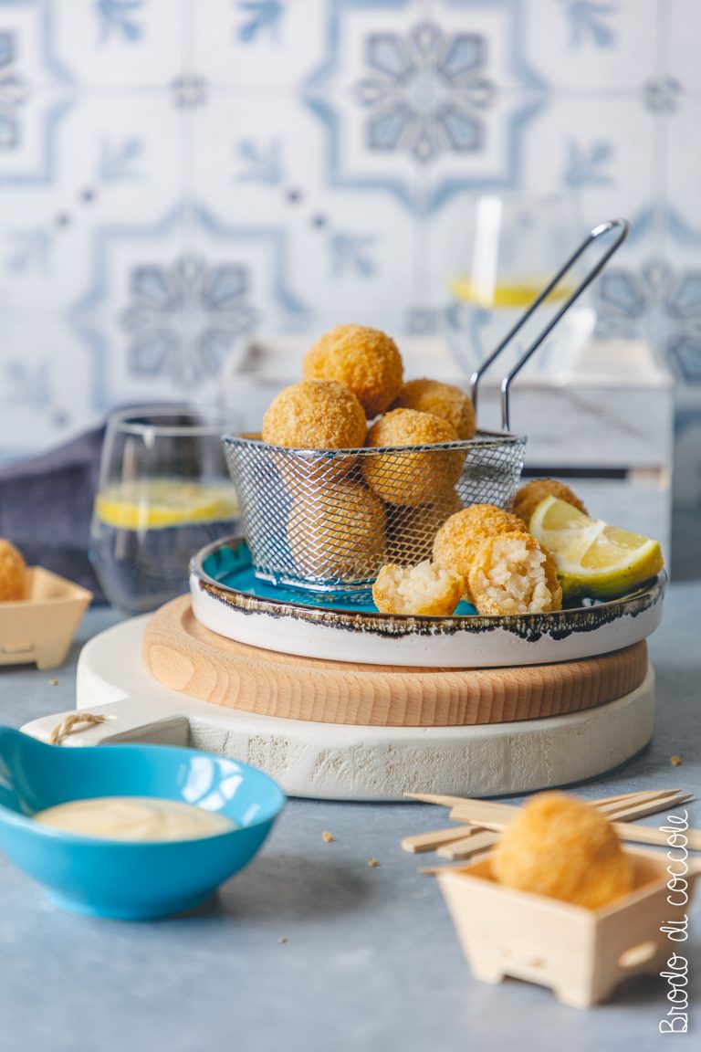 Polpette di riso e Philadelphia