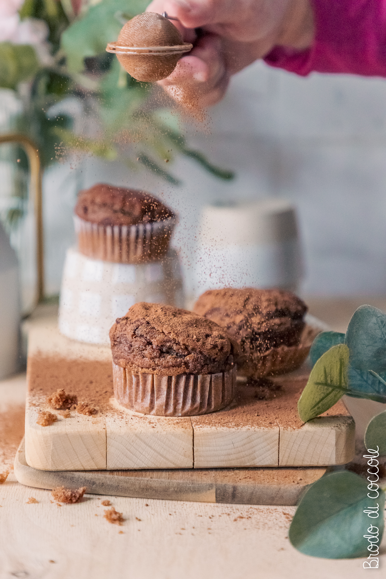 Muffin in friggitrice ad aria - Brodo di coccole