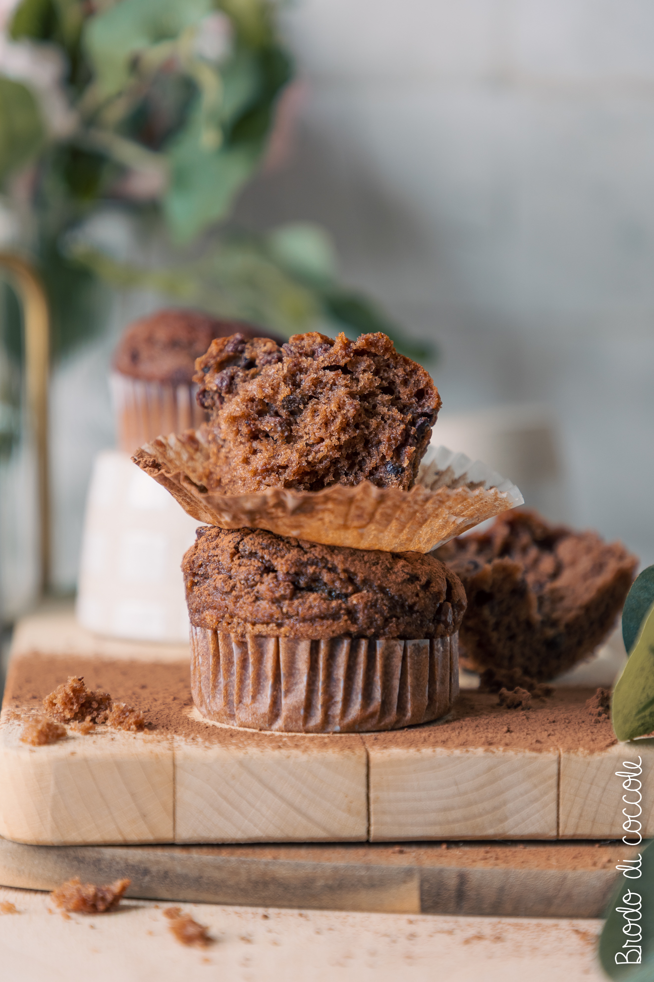 Muffin in friggitrice ad aria - Brodo di coccole