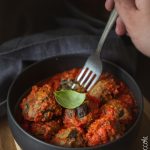 Polpette di melanzane al pomodoro