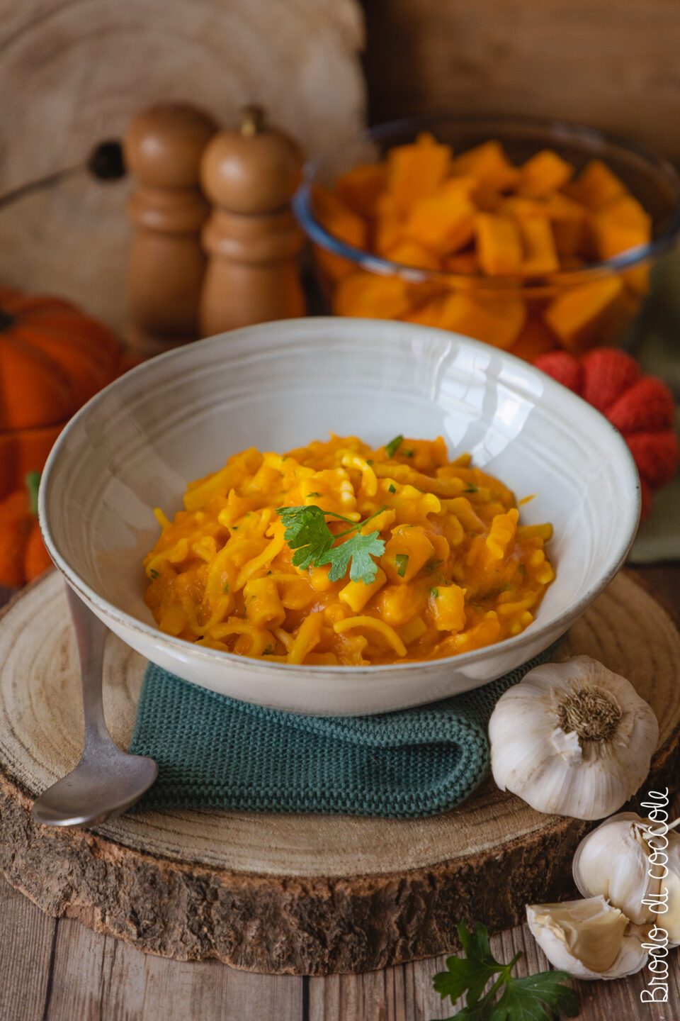 Pasta con la zucca alla napoletana