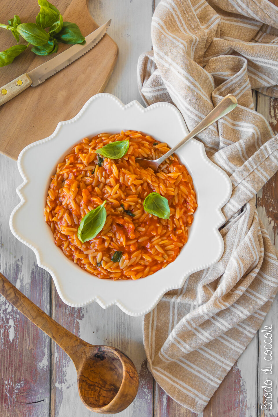 Pastina risottata al pomodoro