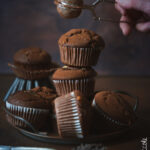 Muffin di albumi al cioccolato