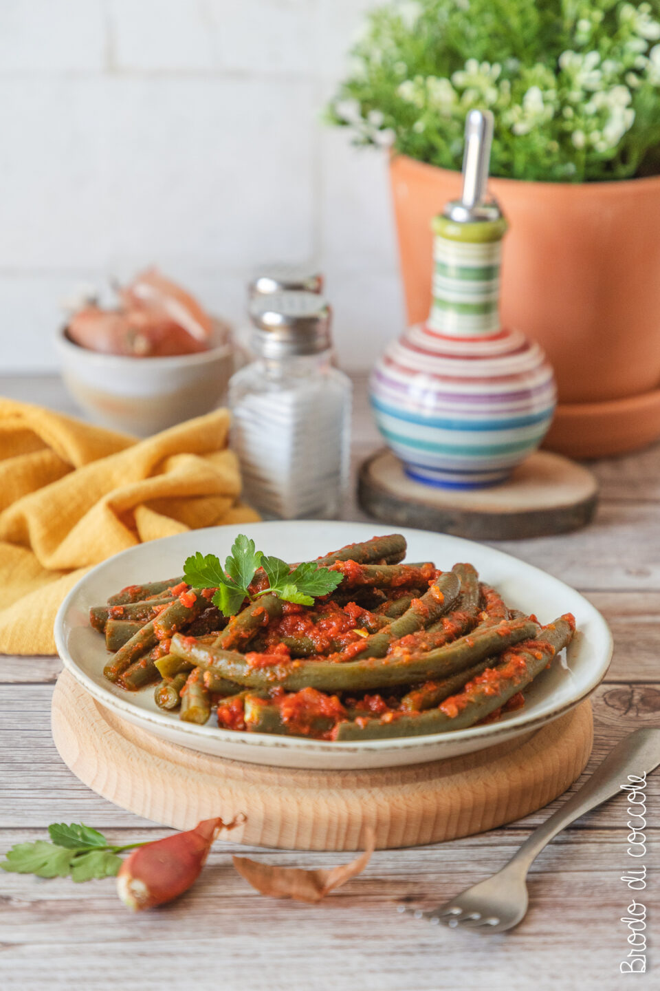 Fagiolini al pomodoro