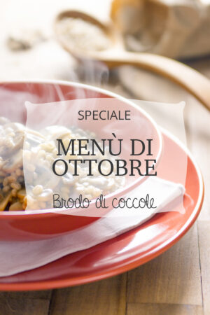 Menù di ottobre