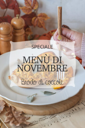 Menù di novembre